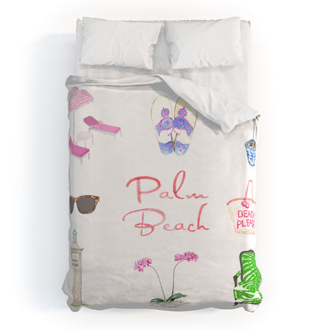 Annechovie PALM BEACH II Duvet Cover