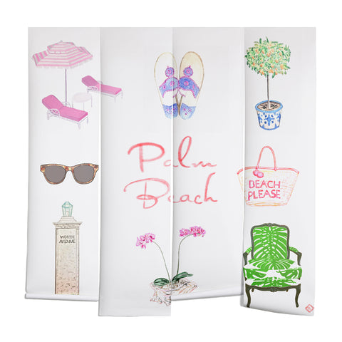 Annechovie PALM BEACH II Wall Mural