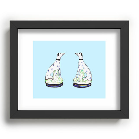 Annechovie STAFFORDSHIRE HOUNDS Recessed Framing Rectangle