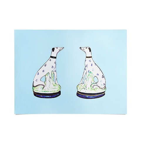 Annechovie STAFFORDSHIRE HOUNDS Poster