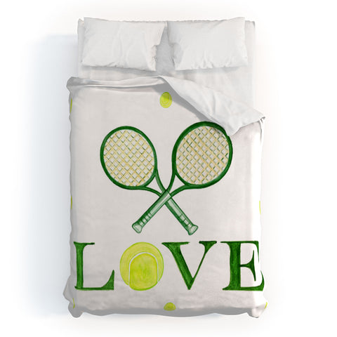Annechovie TENNIS LOVE Duvet Cover