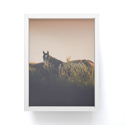 Annie Bailey Ears Framed Mini Art Print