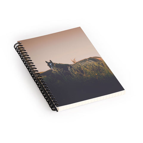 Annie Bailey Ears Spiral Notebook