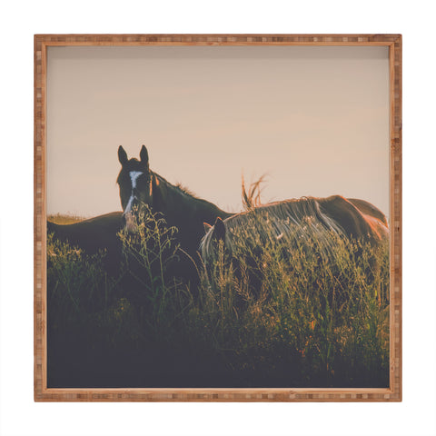 Annie Bailey Ears Square Tray