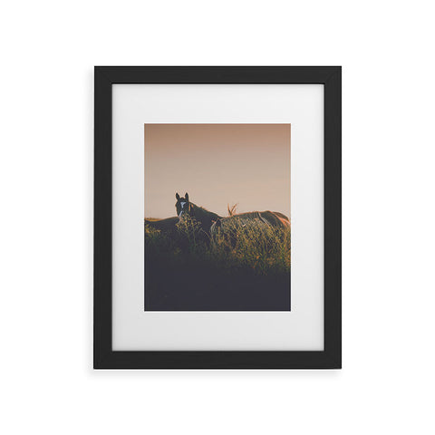 Annie Bailey Ears Framed Art Print
