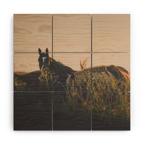 Annie Bailey Ears Wood Wall Mural