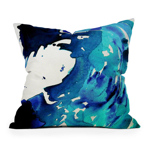 ANoelleJay Ocean 3 Outdoor Throw Pillow