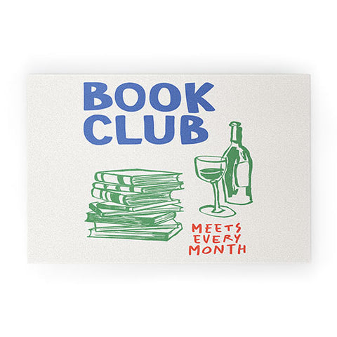 April Lane Art Book Club Welcome Mat