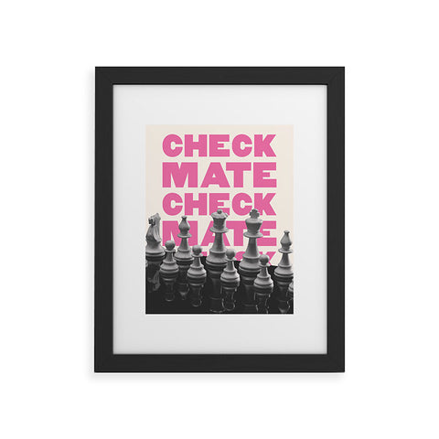 April Lane Art Checkmate I Framed Art Print