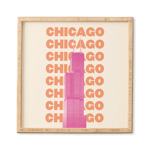 April Lane Art Chicago Willis Tower Framed Wall Art