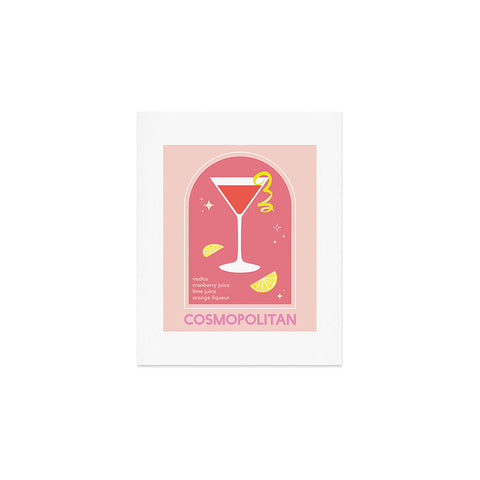April Lane Art Cosmopolitan Cocktail I Art Print