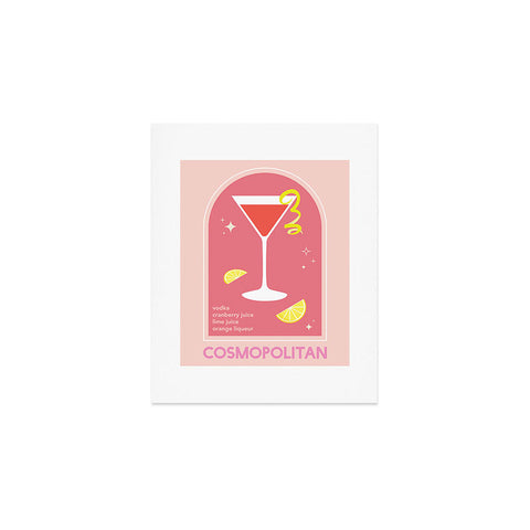 April Lane Art Cosmopolitan Cocktail I Art Print