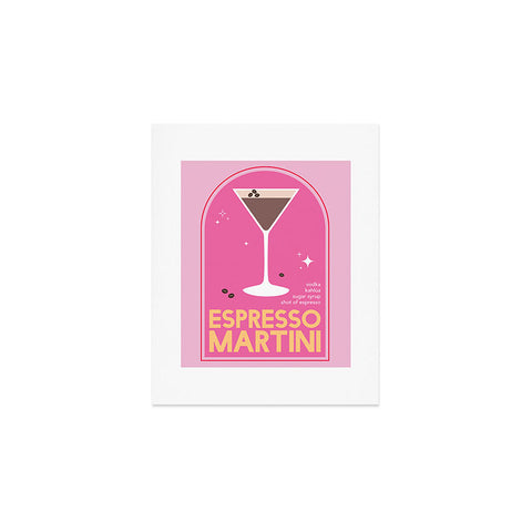 April Lane Art Espresso Martini Cocktail I Art Print