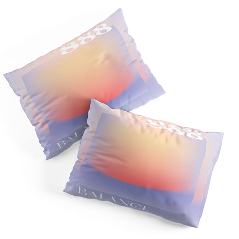 April Lane Art Gradient Angel Number 888 Pillow Shams