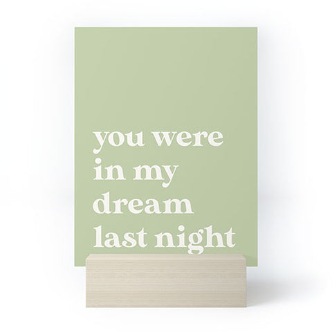 April Lane Art Green Dream I Mini Art Print