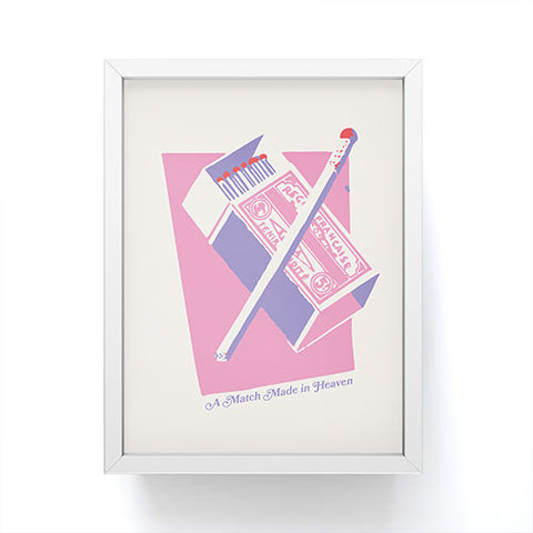 April Lane Art Matchbox Framed Mini Art Print