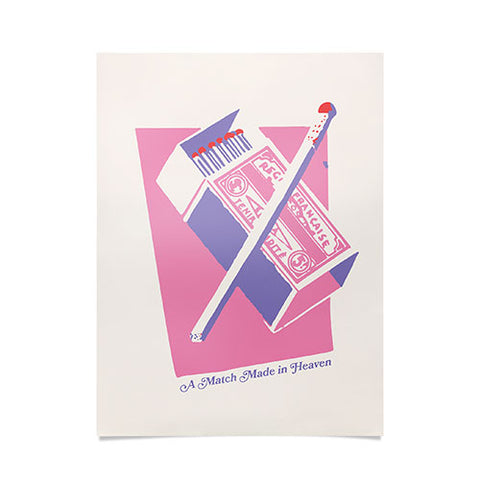 April Lane Art Matchbox Poster