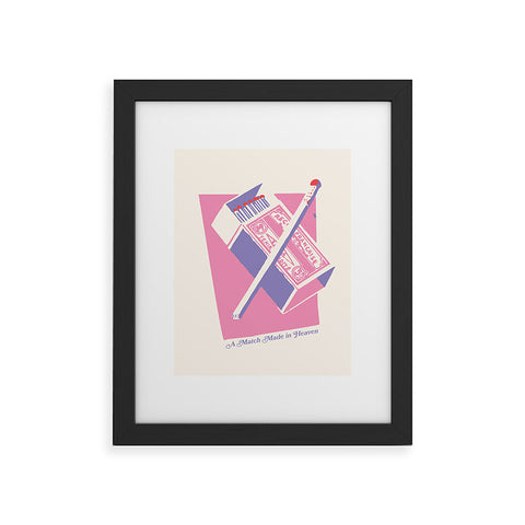 April Lane Art Matchbox Framed Art Print
