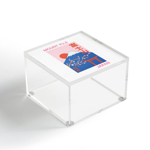 April Lane Art Mount Fuji Acrylic Box