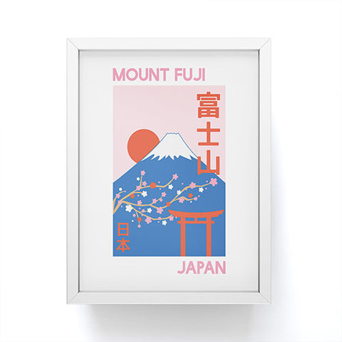April Lane Art Mount Fuji Framed Mini Art Print