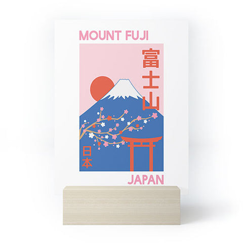 April Lane Art Mount Fuji Mini Art Print