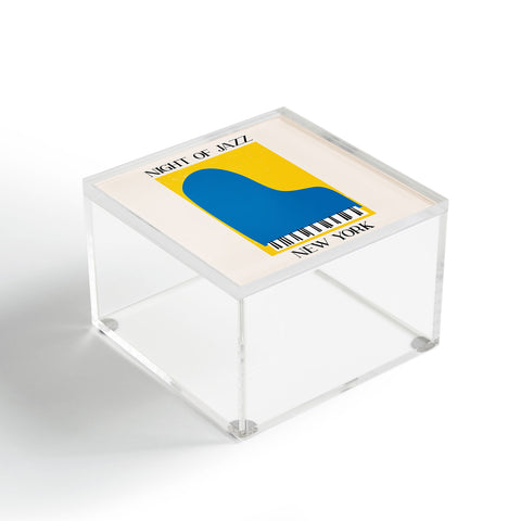 April Lane Art New York Jazz Night Acrylic Box