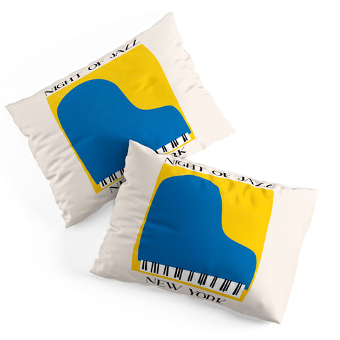 April Lane Art New York Jazz Night Pillow Shams