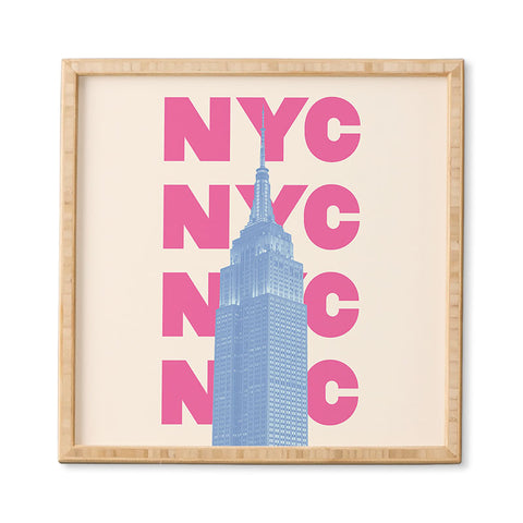 April Lane Art NYC Empire State Building Framed Wall Art