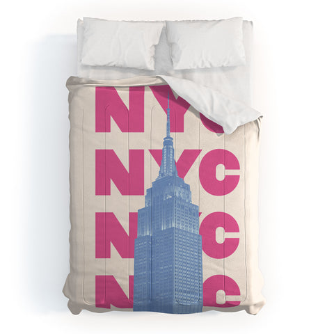 April Lane Art NYC Empire State Building Comforter