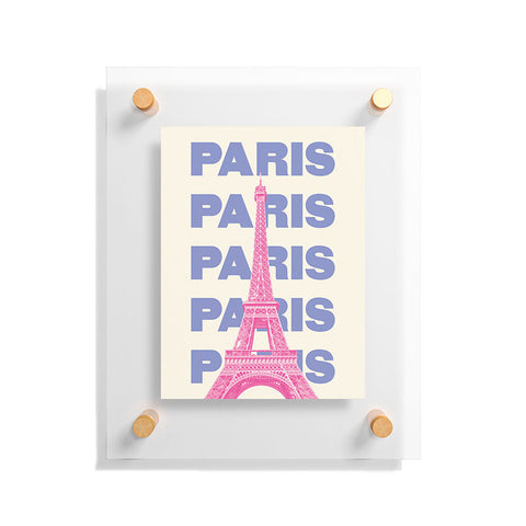 April Lane Art Paris Eiffel Tower I Floating Acrylic Print