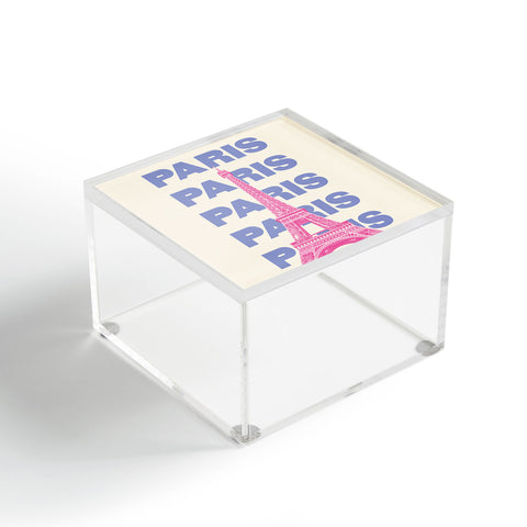 April Lane Art Paris Eiffel Tower I Acrylic Box