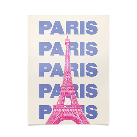 April Lane Art Paris Eiffel Tower I Poster