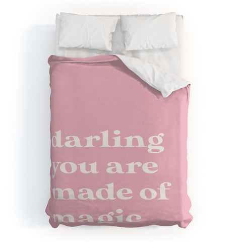 April Lane Art Pink Magic Duvet Cover