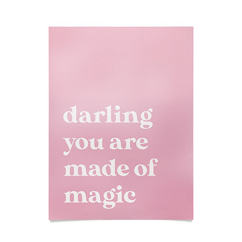 April Lane Art Pink Magic Poster