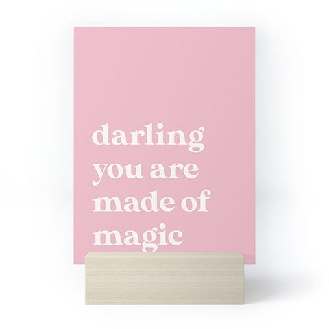 April Lane Art Pink Magic Mini Art Print