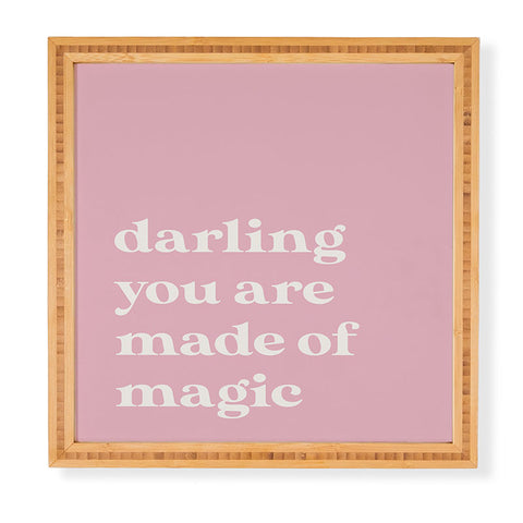 April Lane Art Pink Magic Framed Wall Art