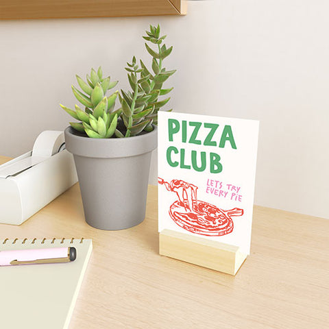 April Lane Art Pizza Club Mini Art Print