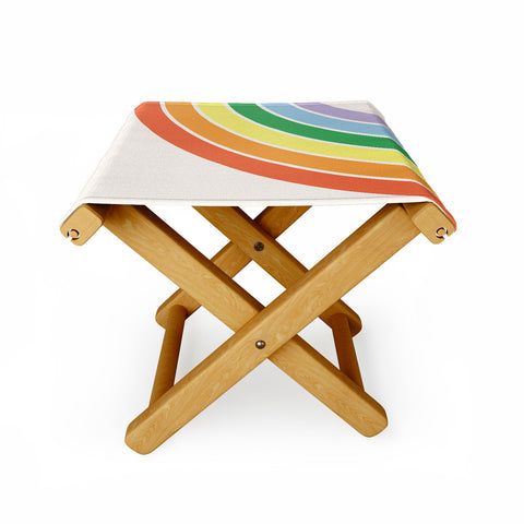 April Lane Art Rainbow III Folding Stool