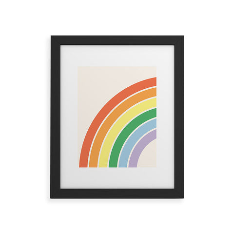 April Lane Art Rainbow III Framed Art Print