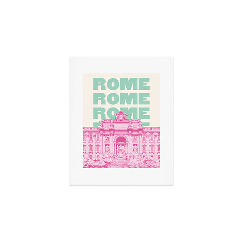 April Lane Art Rome Trevi Fountain Art Print