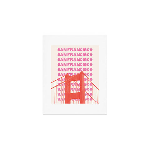 April Lane Art San Francisco Golden Gate Bridge Art Print