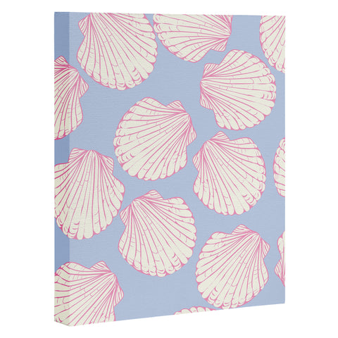 April Lane Art Seashell Pattern Art Canvas