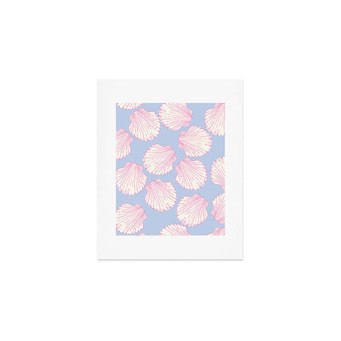 April Lane Art Seashell Pattern Art Print