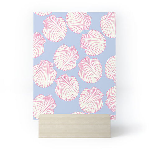 April Lane Art Seashell Pattern Mini Art Print