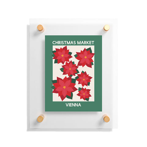 April Lane Art Vienna Christmas Market Floating Acrylic Print