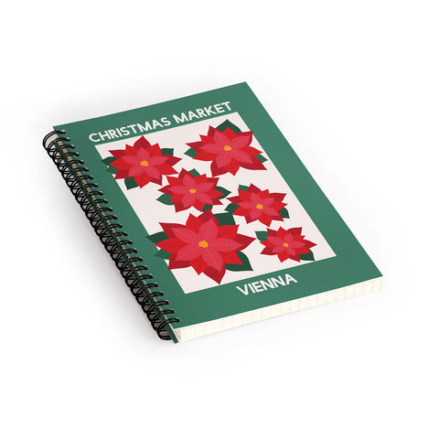 April Lane Art Vienna Christmas Market Spiral Notebook