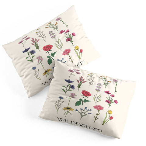 April Lane Art Wildflower I Pillow Shams