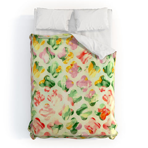 Arcturus Clover Round Duvet Cover