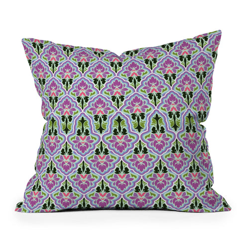 Arcturus Lotus Flower Outdoor Throw Pillow