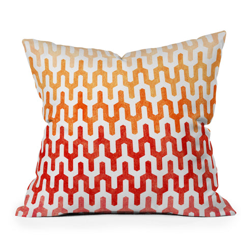 Arcturus Warm 1 Outdoor Throw Pillow